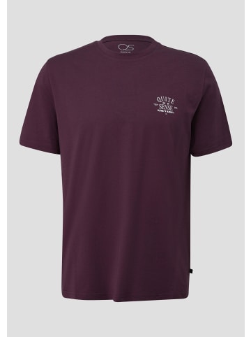 QS T-Shirt in 4883_aubergine