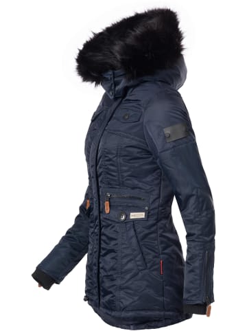 Navahoo Wintermantel Schätzchen in Blau