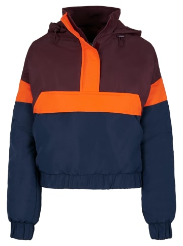 Urban Classics Urban Classics Windbreaker in redwine/midnightnavy