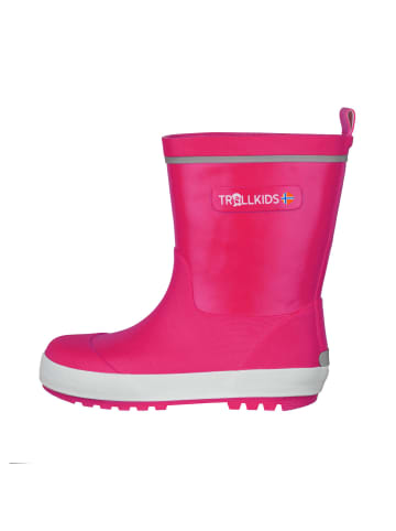 Trollkids Gummistiefel "Lysefjord" in Magenta