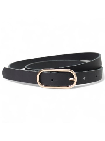 FRONHOFER Ledergürtel in Schwarz