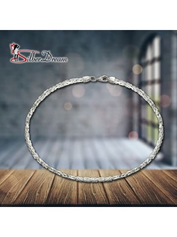 SilberDream 925 Sterling Silber Damen, Herren SilberDream Armbänder Vierkant-Form ca. 19cm