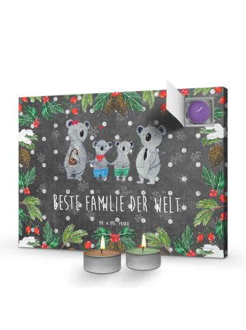 Mr. & Mrs. Panda adventskalender mit duftkerzen Koala Familie zw... in Kreidetafel