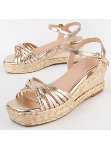 Montevita Sandalen Keilsandalen Sparta Salia4 Gold in Golden