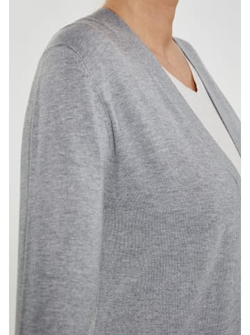 usha BLACK LABEL Cardigan in GRAU MELANGE