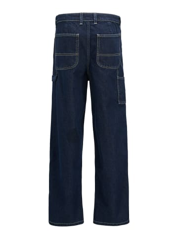 JACK & JONES Junior Baggy Jeans JJIALEX JJCARPENTER SQ 202 JNR in blue denim