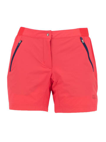 Jack Wolfskin Hose Speed Hiking Trail Shorts in Rot