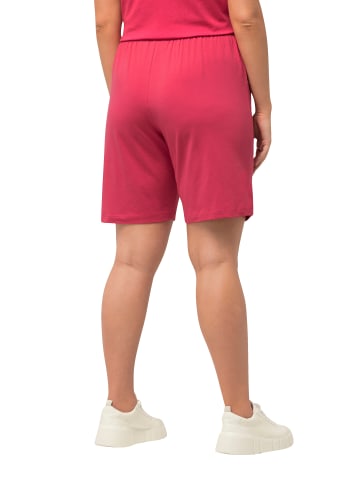 Ulla Popken Bermuda in dunkel rosa