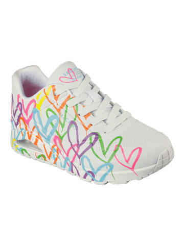 Skechers Sneakers Low UNO HIGHLIGHT LOVE in weiß