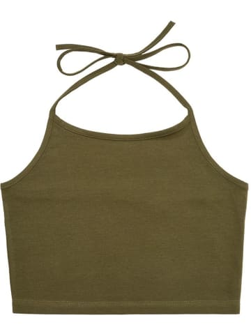 Brandit Top "Women Neckholder Top" in Khaki