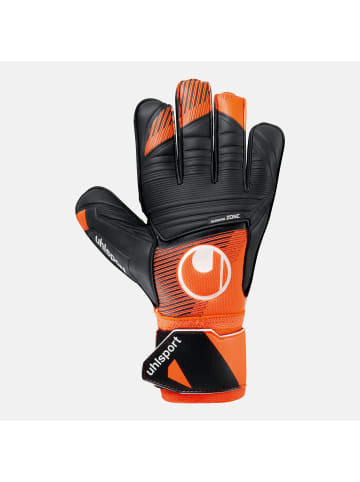 uhlsport  Torwarthandschuhe SOFT RESIST+ in orange/schwarz