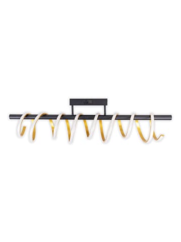 näve LED Deckenleuchte "BELLEZA" in gold - (L)100 cm x (B)20 cm x (H)27 cm - EEK D