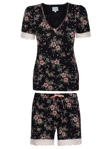 Vive Maria Pyjama Hibiscus Love in schwarz allover