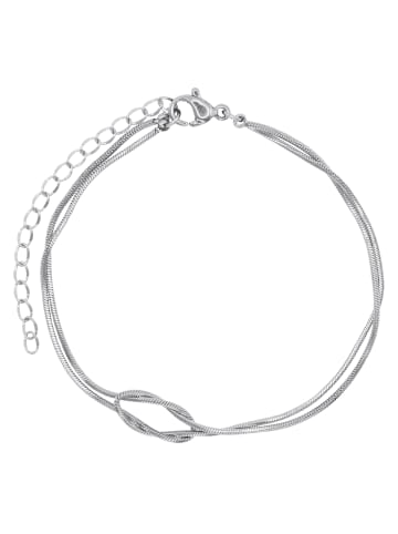 Steel_Art Herrenarmband Felix silberfarben in silberfarben poliert