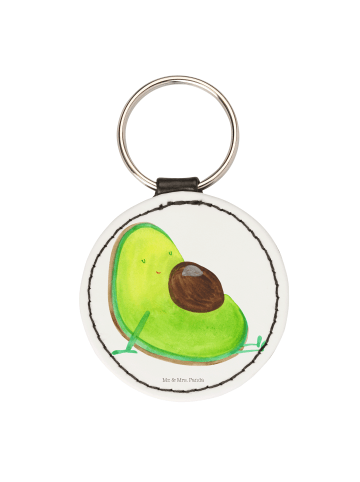 Mr. & Mrs. Panda Schlüsselanhänger Avocado Schwangerschaft ohne ... in Weiß