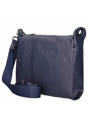 Mandarina Duck Mellow Leather - Umhängetasche 26 cm in dress blue