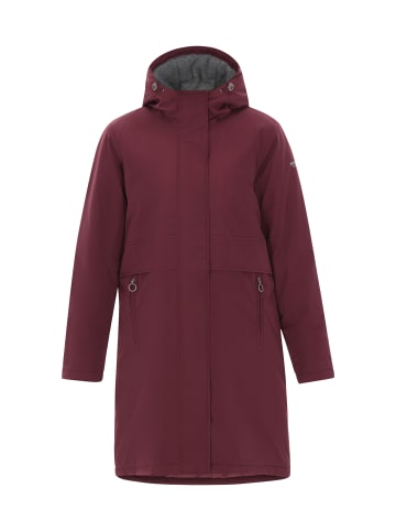 DreiMaster Women Parka in burgundy
