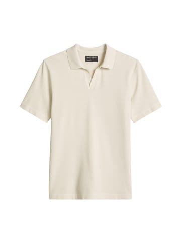 Marc O'Polo Poloshirt Piqué regular in Grey Silk