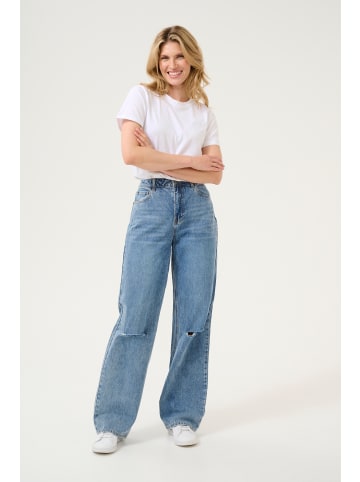Kaffe Jeans KAmargot Regular fit in Washed Blue Denim