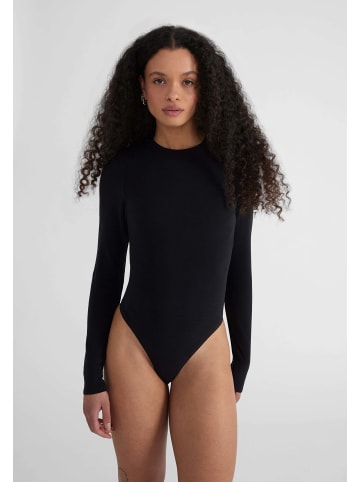 Style Republic Longsleeve Bodysuit in Schwarz