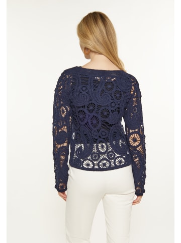 VIRITA Women Cardigan in Navy