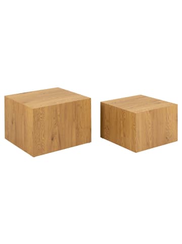 ebuy24 Couchtisch Dice Natur 58 x 58 cm