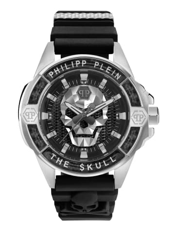 Philipp Plein Philipp Plein Herrenuhr The $kull Carbon Fiber in schwarz