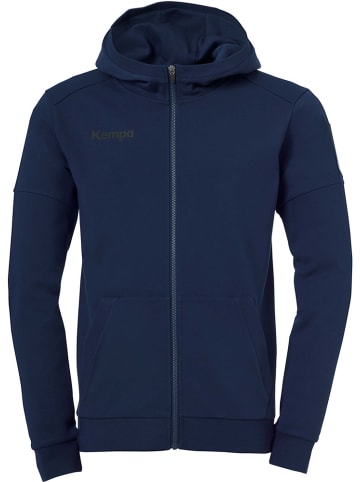 Kempa Trainingsjacke "Status Kapuzenjacke" in Blau