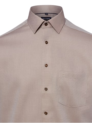 OLYMP  Hemd in taupe