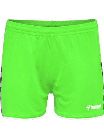 Hummel Hummel Poly Kurze Hose Hmlauthentic Multisport Damen Leichte Design Feuchtigkeitsabsorbierenden in GREEN GECKO