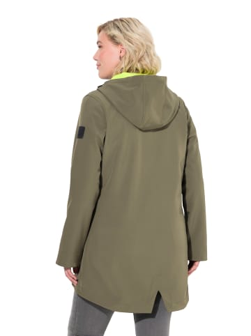Ulla Popken Softshelljacke in lodengrün