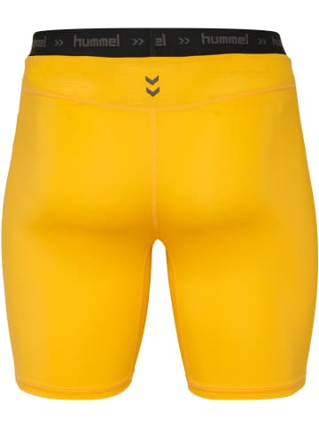 Hummel Hummel Tight Kurze Hose Hml Multisport Herren Dehnbarem Atmungsaktiv in SPORTS YELLOW