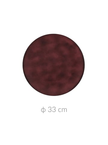 Home&Styling Collection Deko Tischset, 1 Stk. in Rot, 33 cm