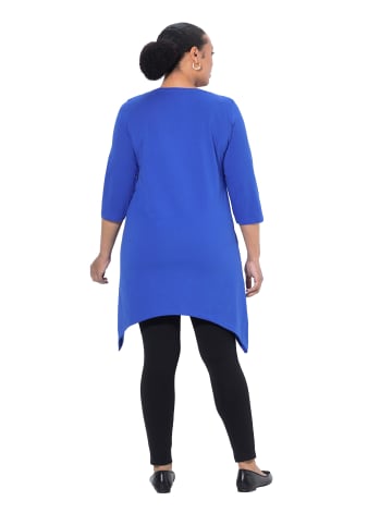 Ulla Popken Longshirt in royalblau