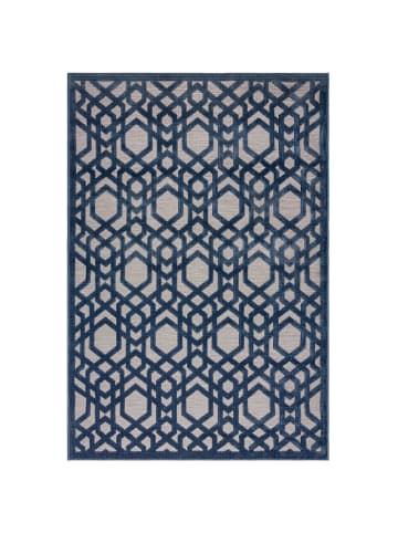 KADIMA DESIGN Rutschfester und langlebiger Teppich mit geometrischem Muster