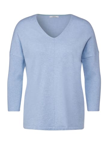 Cecil 3/4 Feinstrick Pullover in Blau