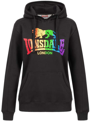 Lonsdale Hoodie "Ramelton" in Schwarz