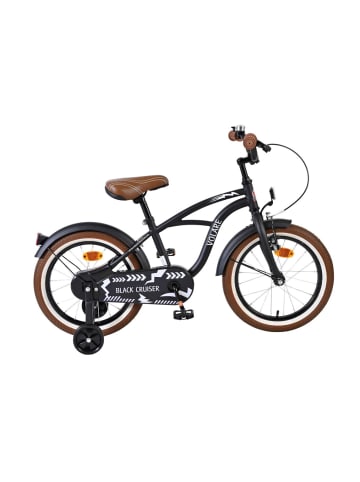 Volare Kinderfahrrad Blue Cruiser 16 Zoll in schwarz