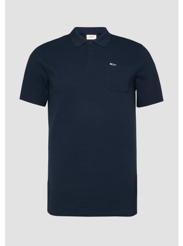 s.Oliver Polo-Shirt in 5978_navy