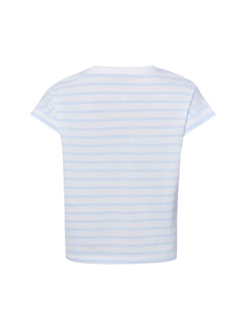 Marie Lund Shirt in weiß hellblau