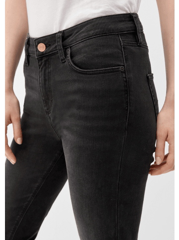 QS Denim Hose lang in Grau