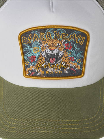 KOROSHI Männerkappe in grun