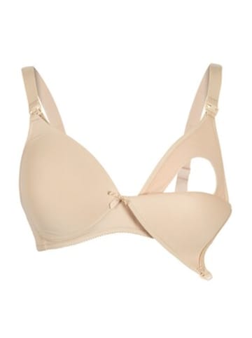 Naturana Still-BH mit wattierter Schale 5666 in Beige