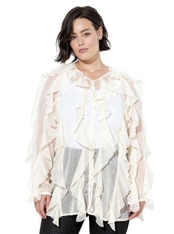 Ulla Popken Bluse in blassgelb