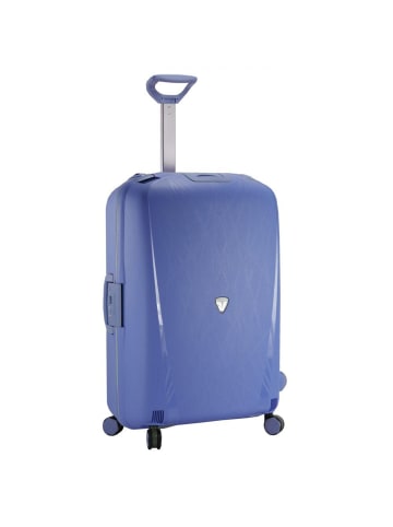 Roncato Light Medio 4-Rollen Trolley 68 cm in blau