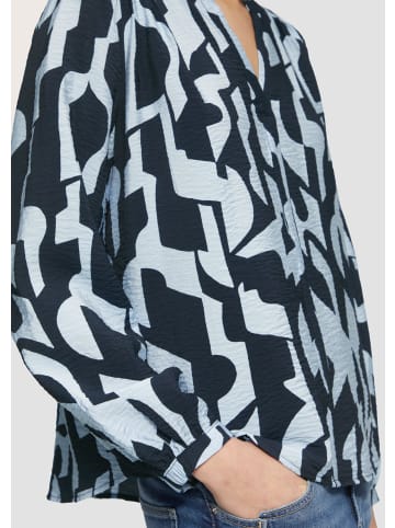 s.Oliver Bluse langarm in Blau