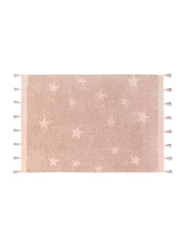 Lorena Canals Teppich   "Hippy Stars" in Vintage Nude - 175x120 cm