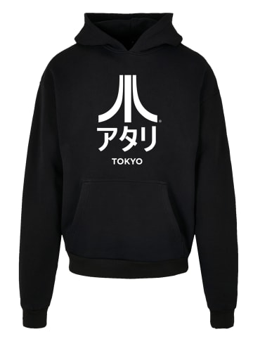 F4NT4STIC Heavy Hoodie Atari Tokyo Retro Arcade Games in schwarz