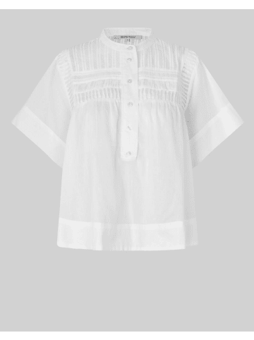 SECOND FEMALE MAISE SS BLOUSE in WHITE