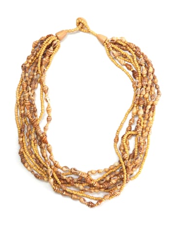 collezione alessandro Kurze Kette " Liane " in gelb